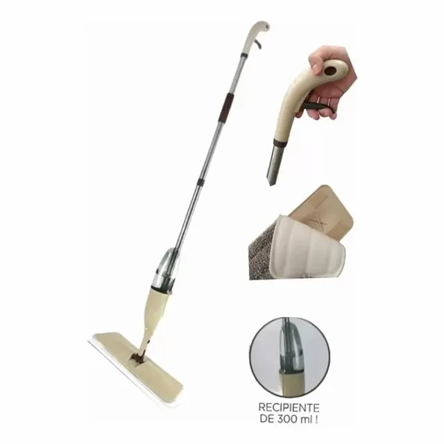 Lacrado Mop Spray Borrifa Limpa e Seca