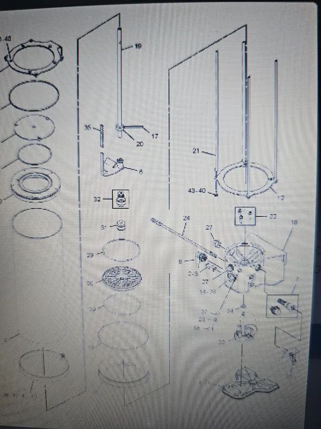 Caminhão fora de estrada caterpillar anel adaptador 1572041 - Foto 6
