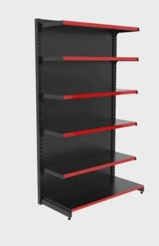 Vende-se gondola (prateleira) cor preta 2 unidades 600 reais cada