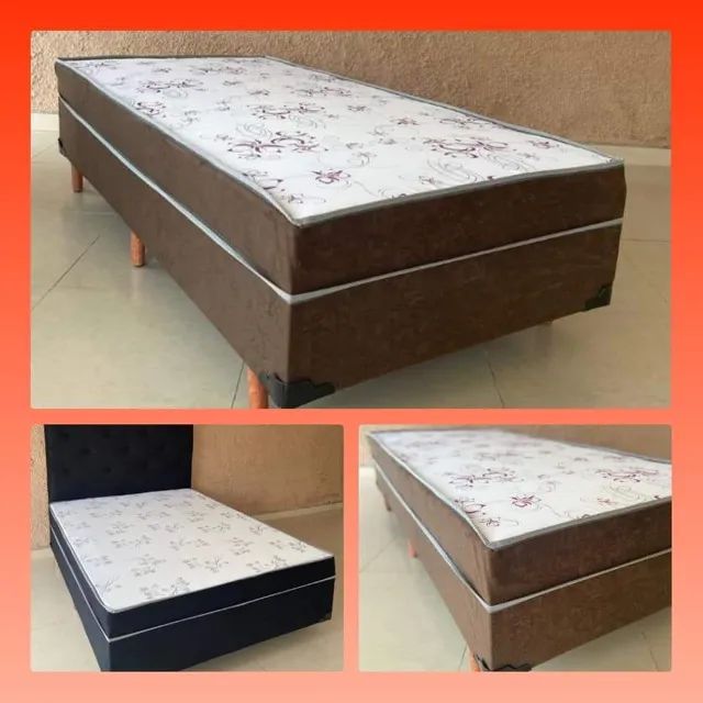 Cama box conjugadas Solteiro/Casal