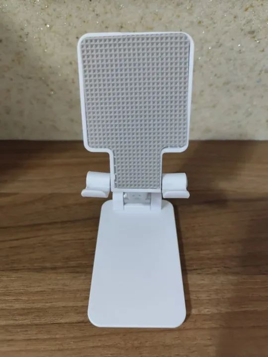 Suporte Mesa Para Celular Ajustável Articulado Tablet, Smartphone (Branco) - Foto 3