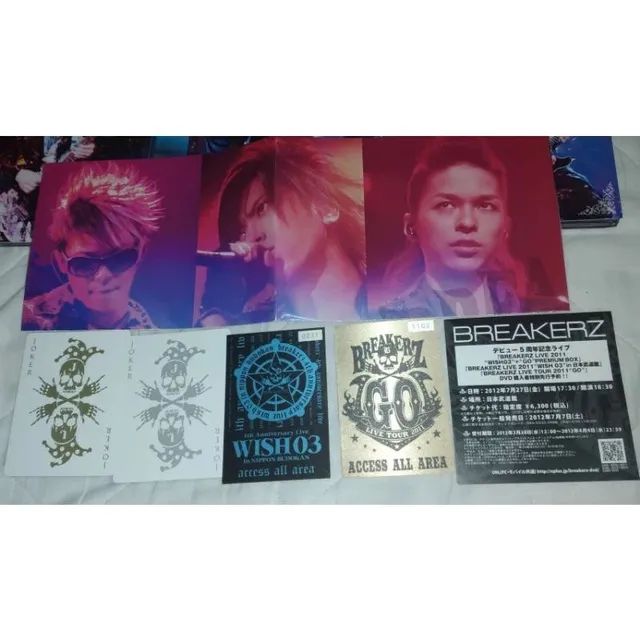 Boxset 5 dvds breakerz live 2011 - Foto 5