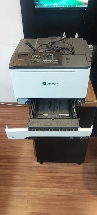 Impressora Lexmark CS421 color - Foto 2