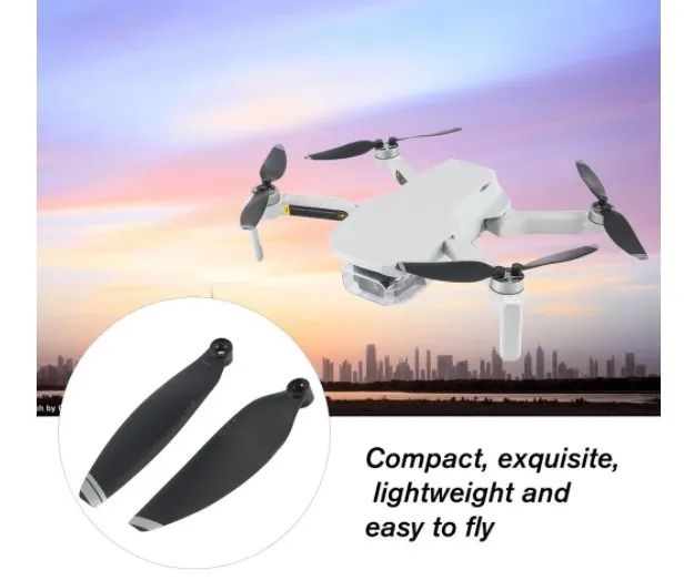 Hélices Dji Mavic Mini Para 4 Motores Kit 4 Pares Arduino Automação COD-CP584  