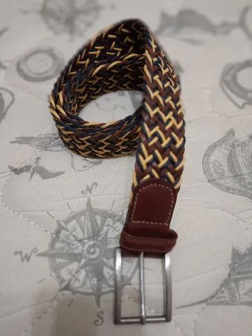 Cinto tresse mocassim e chinelos 