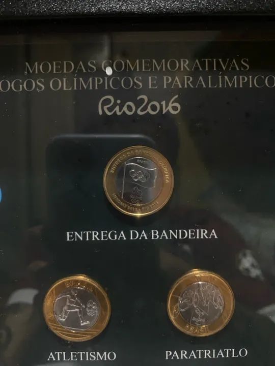 AS 17 moedas das olimpíadas!!