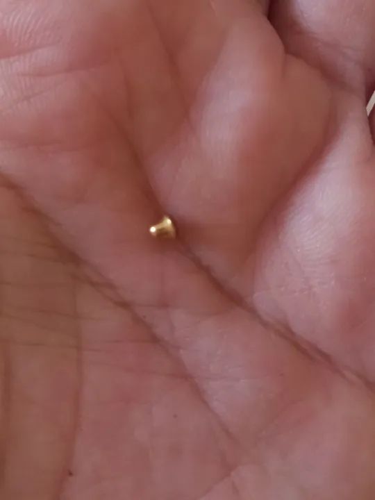 Brinco baby bolinha ouro amarelo 18k Vivara - Foto 4