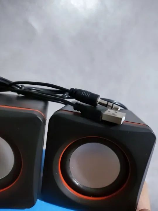 Caixa de Som Mini Digital Speaker 5W - Computador e Notebook YST-1018 - Nova - Foto 2