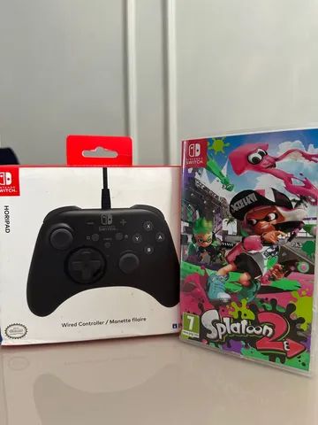 Controle Nintendo Switch + jogo 