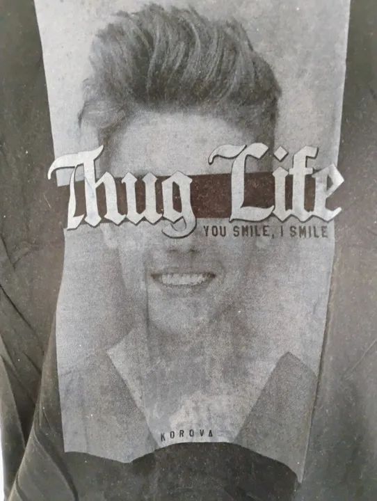 Camisa Thung Life Bieber Korova - M