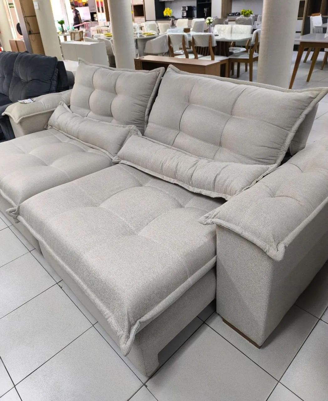 Sofá Retrátil de 2.60 metros Dallas 