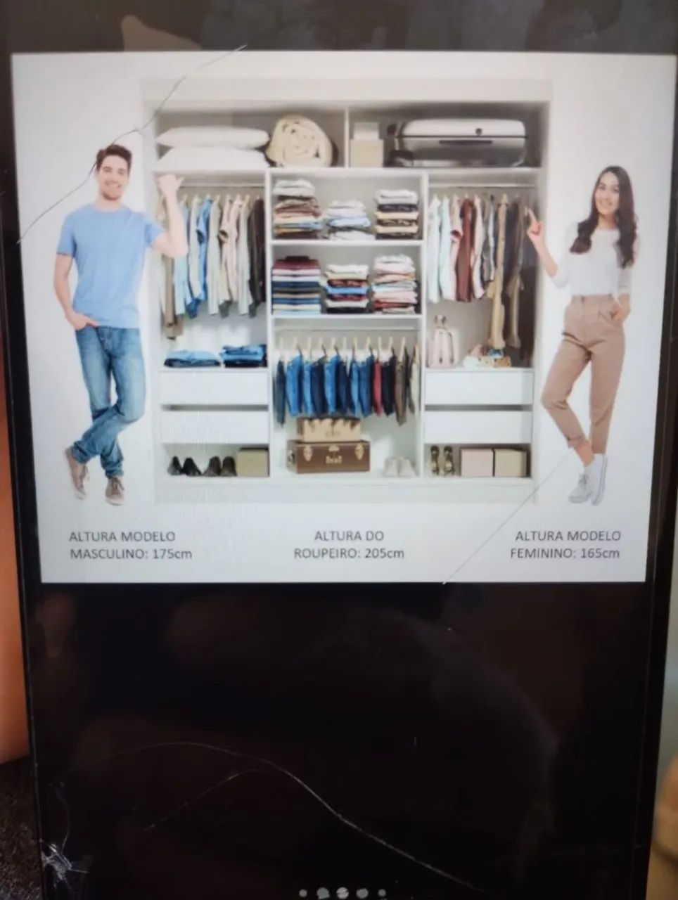 Guarda-Roupas Completo com Espelhos