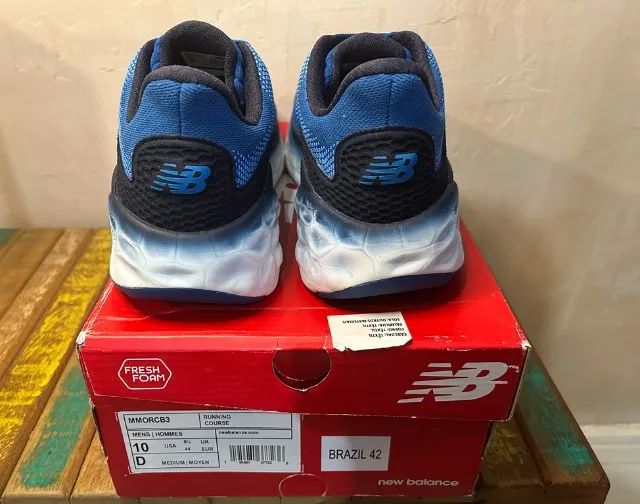 Tênis New Balance More V3 Azul Tam 42 - Foto 2