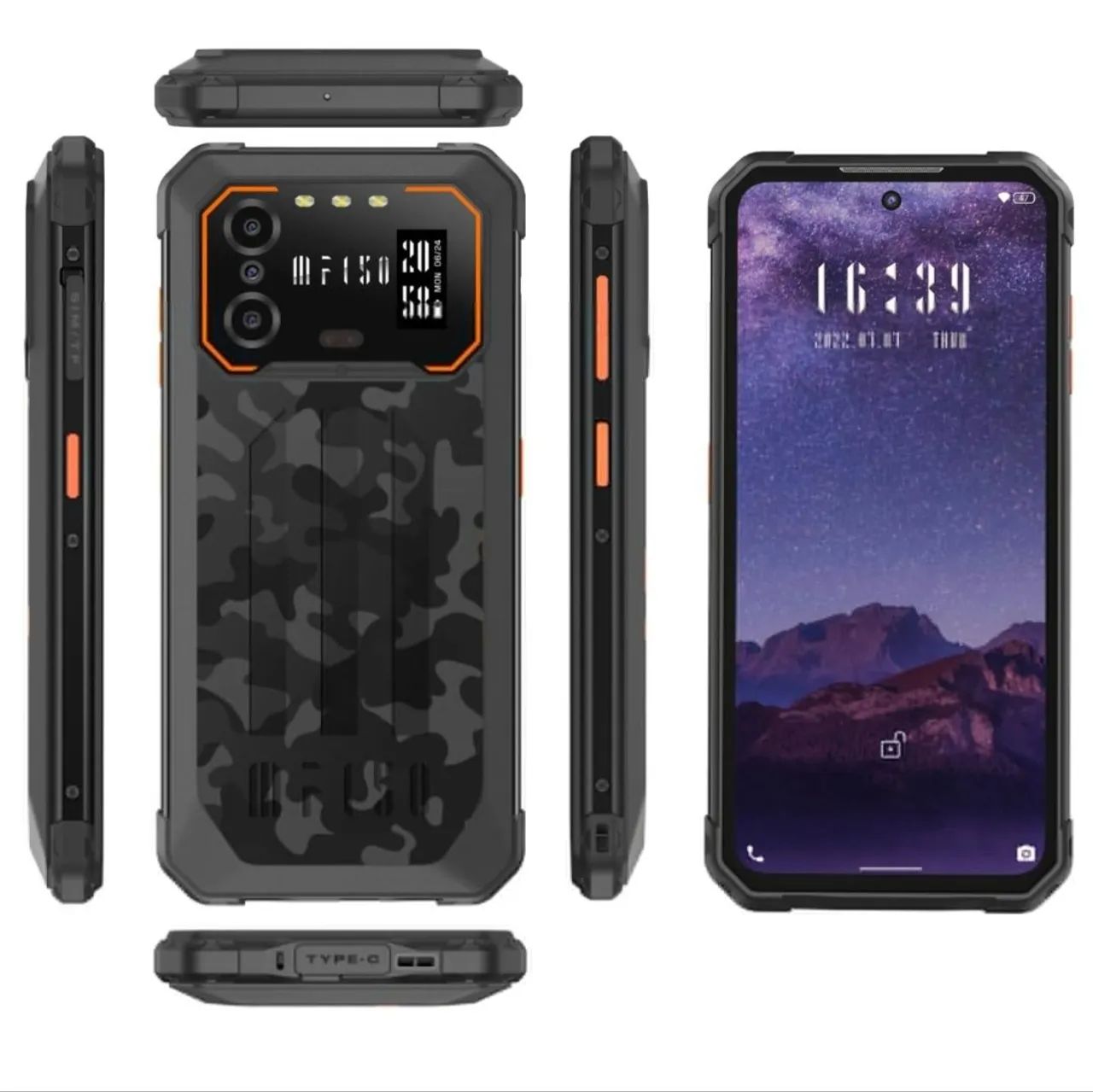 Smartphone Ruggedizado com Câmera Dupla e Design Camuflado - Foto 2