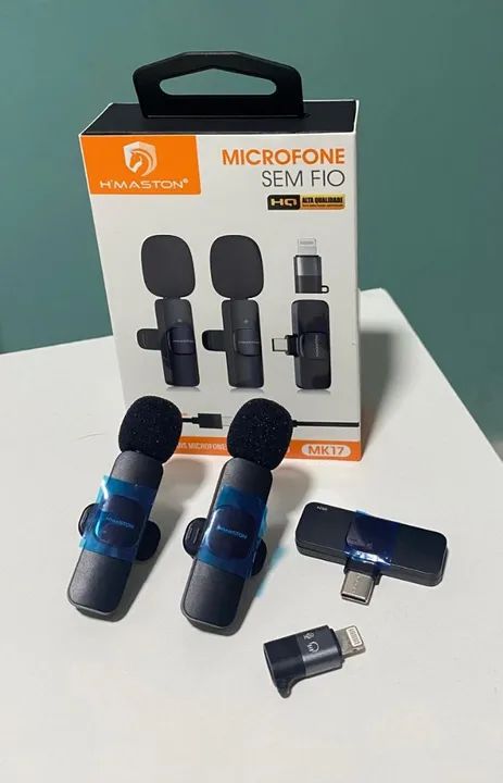 Kit Microfone Sem Fio
