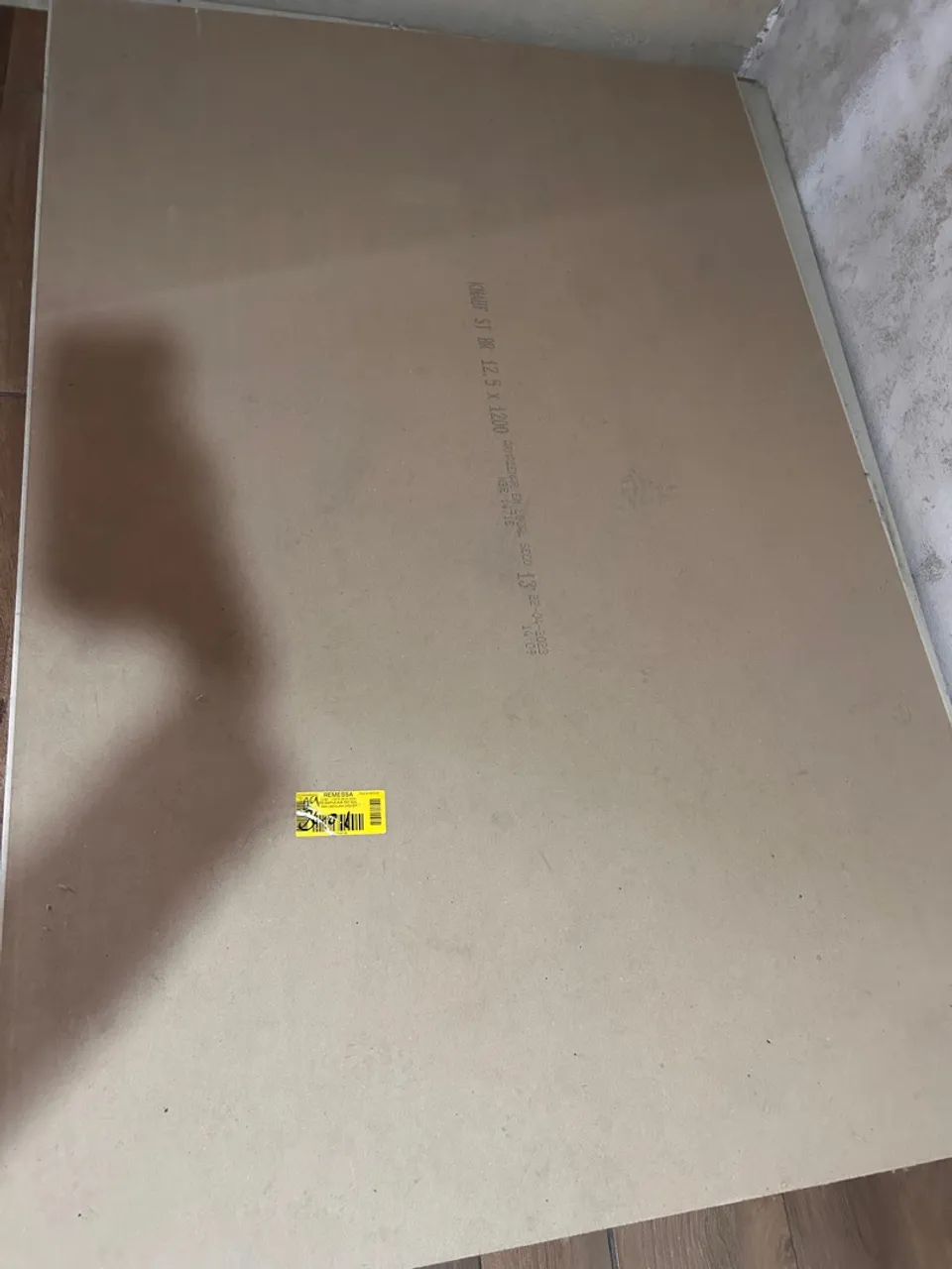 Chapa de Drywall 1,25x2,75