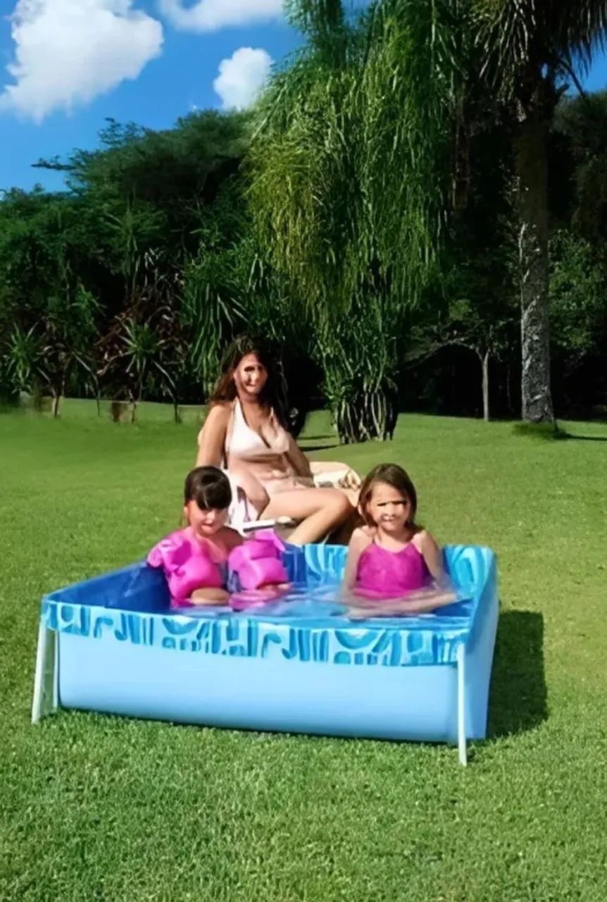 Piscina infantil mor 400 litros nova!!!