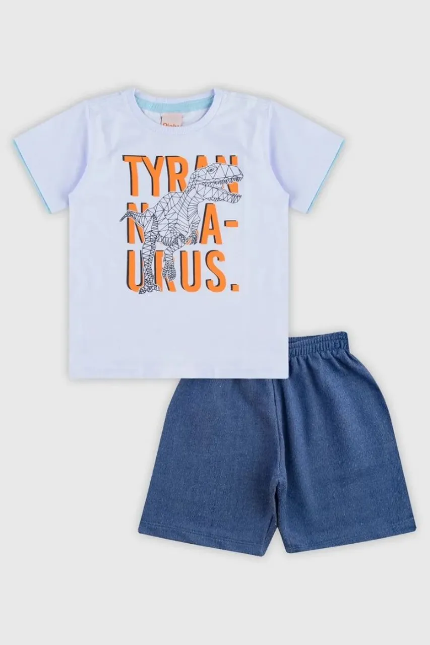 Conjunto de Roupas Infantil - T-shirt e Short
