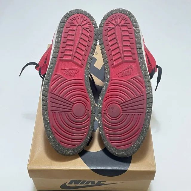 Air Jordan 1 - CMFT Red Suede AJ1 - Foto 5