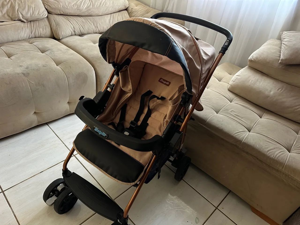 Carrinho de Bebê e Bebê Conforto Burigotto  - Foto 3