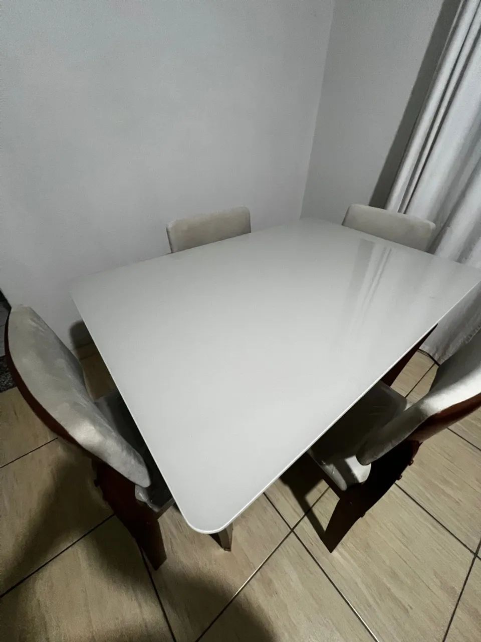 Mesa de Jantar Branca - Foto 5