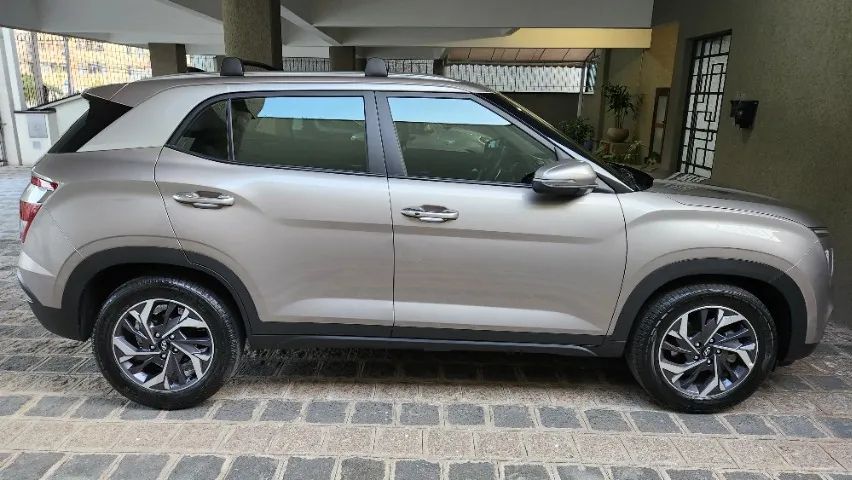 Creta Limited 1.0 TGDI, 2022 cor Prata Sand - Foto 4