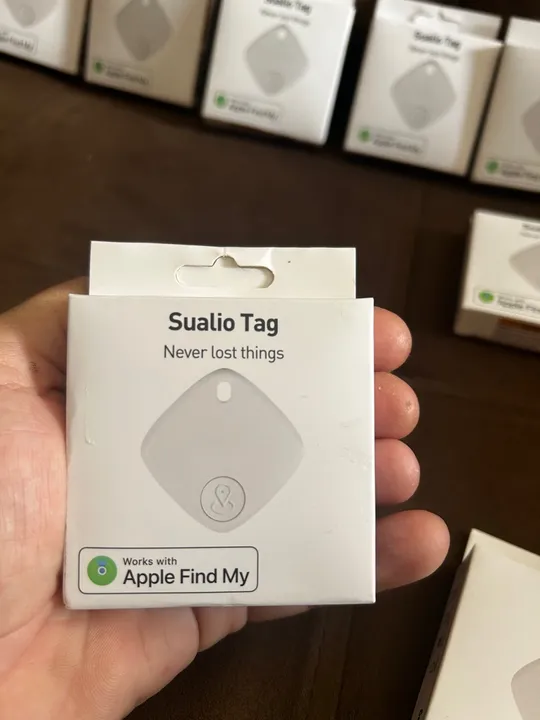 Sualio Tag - Localizador compatível com Apple Find My - Novo