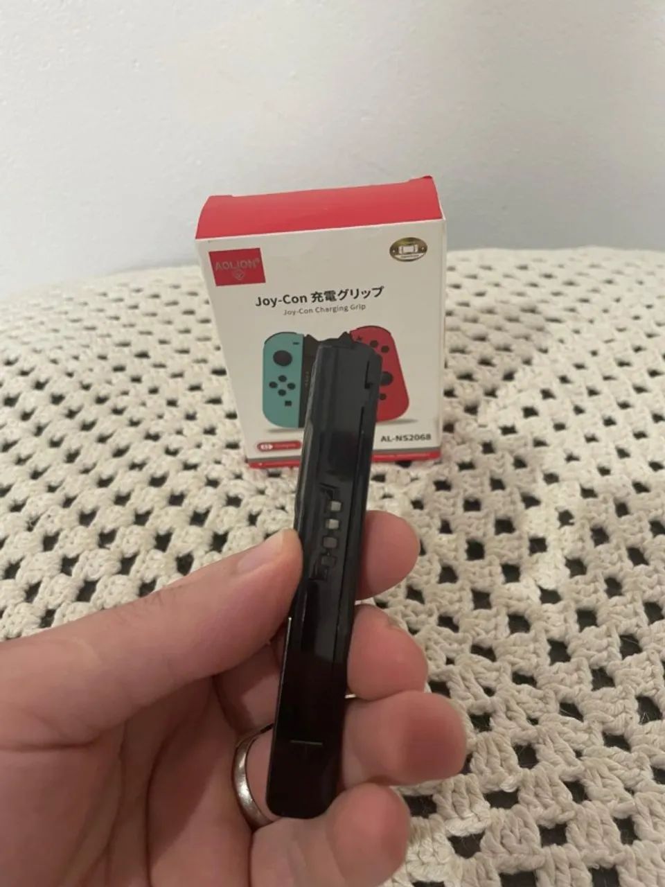 Grip Recarregador De Joy Con Nintendo Switch (Usado) - Foto 4