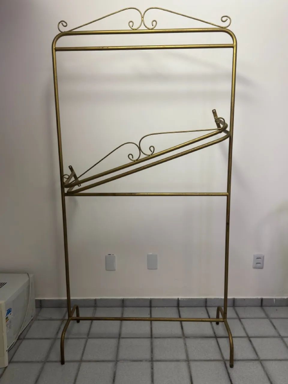 Conjunto de Arara de ferro dourada - Foto 4