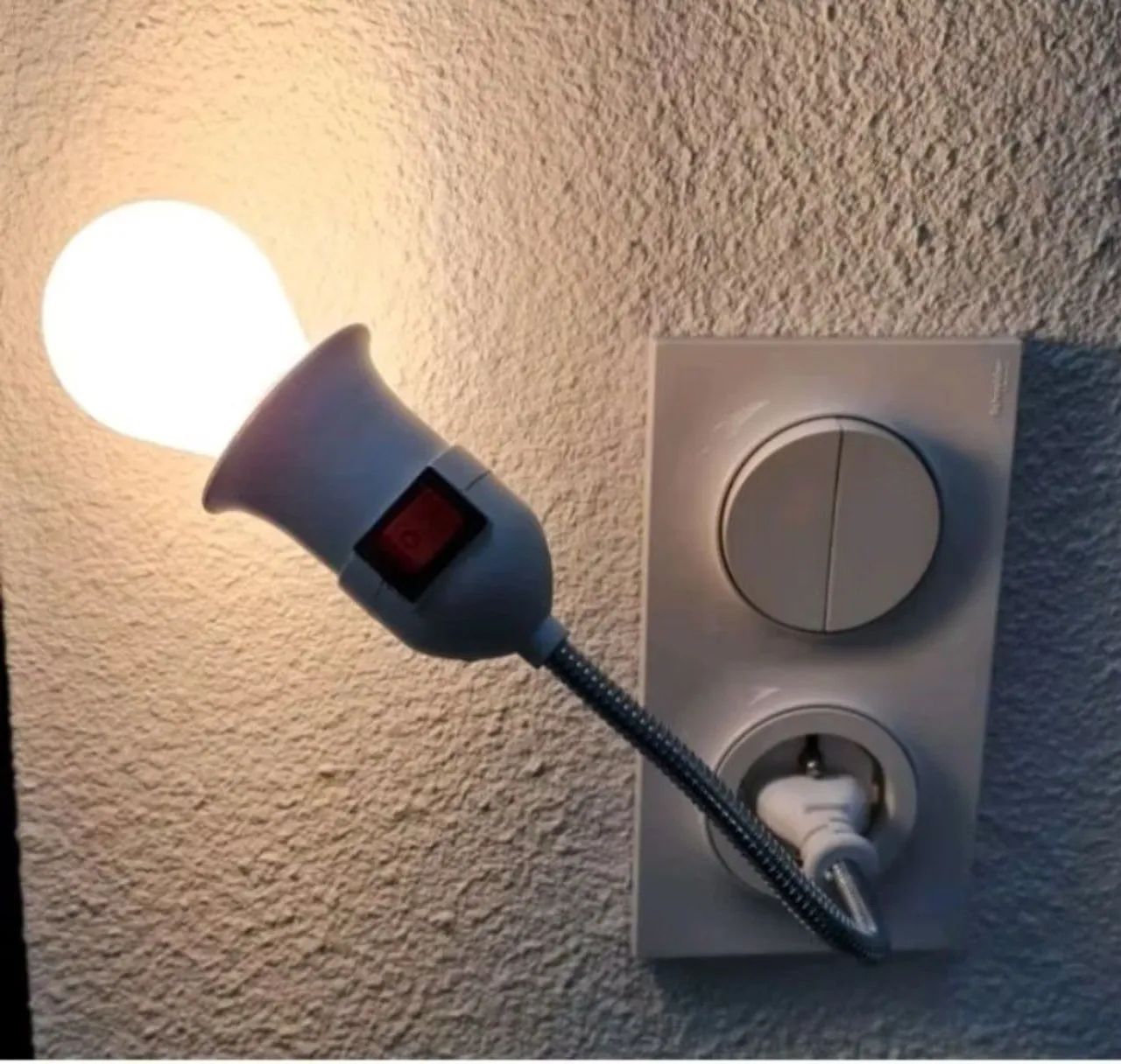 Extensor de Lâmpada Bocal Luminária 