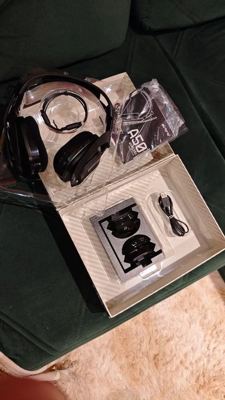 Headset Astro A50 +Base P/PS4 PS5 PC  - Foto 5