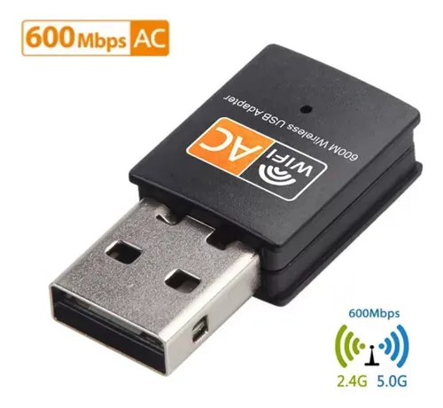 Antena Wifi Dual Band 2.4 / 5ghz 600mbps Wireless 5g