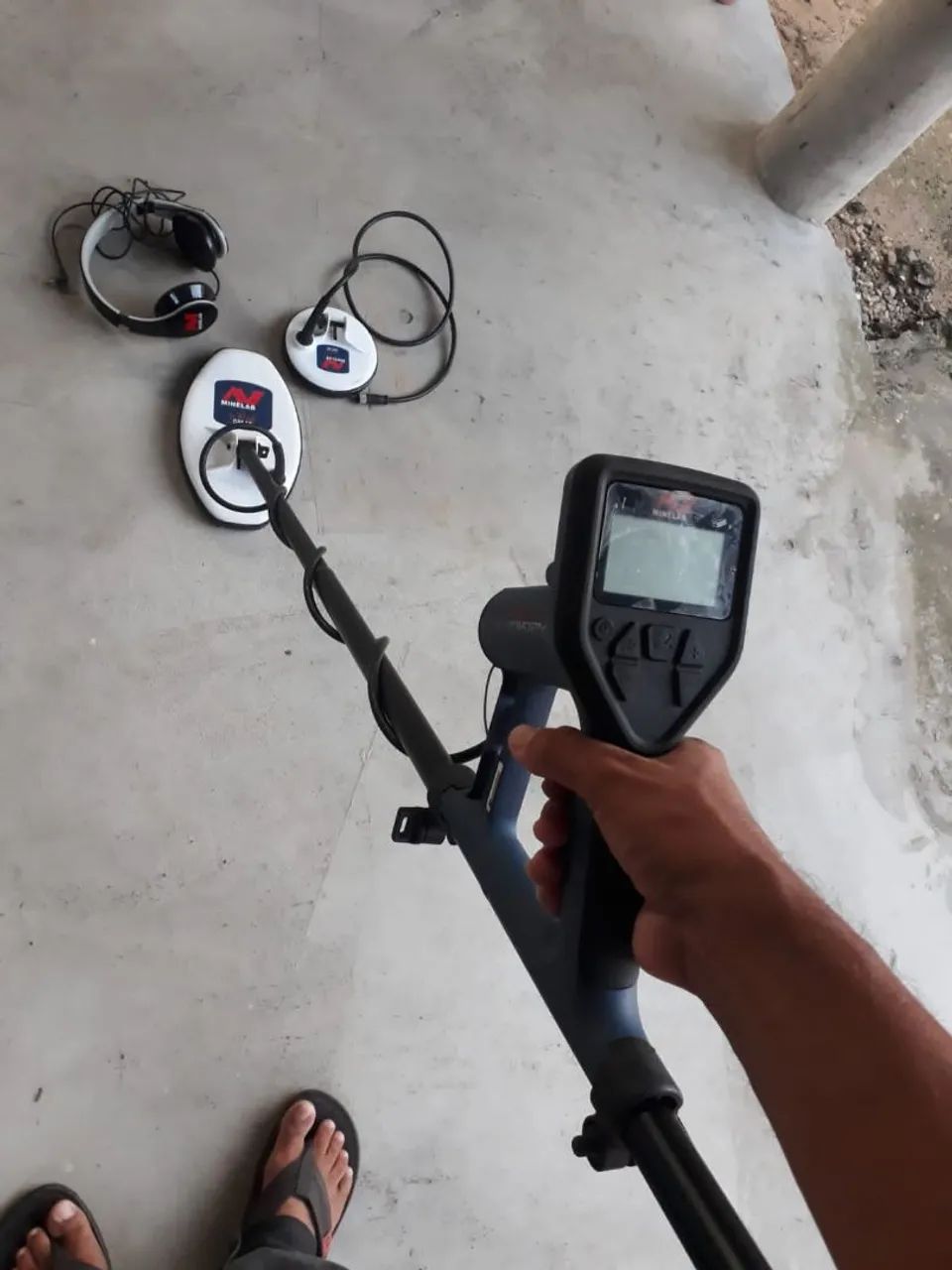 Detector de metal profissional 