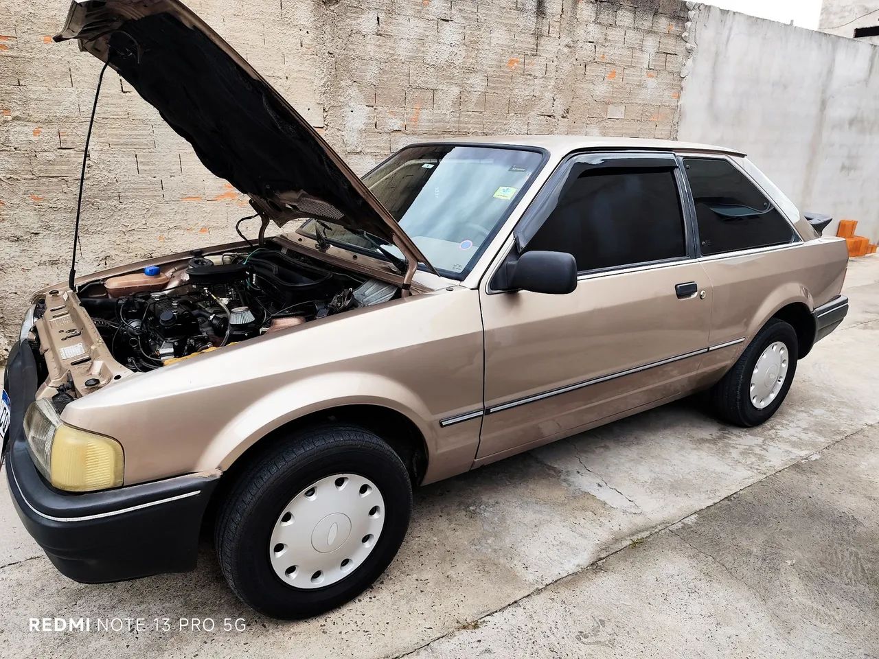 Escort GL 1.6 1990 álcool 