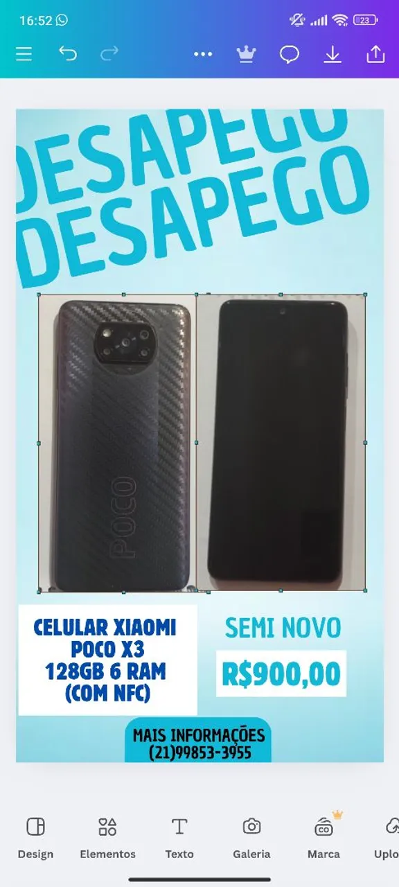 Poco X3 128Gb 6 ram
