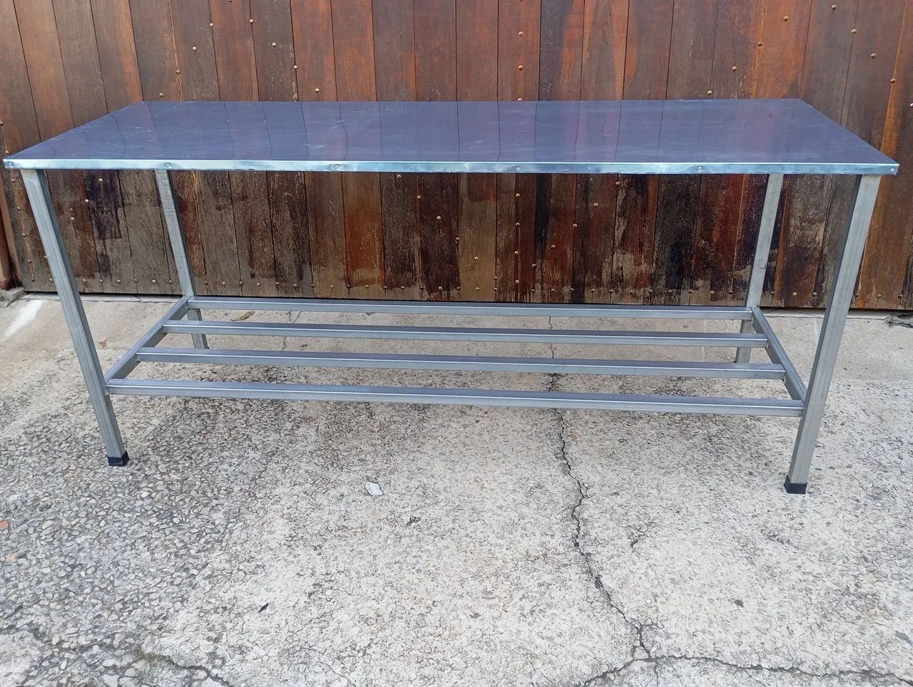 Mesa de aço inox pronta entrega l - Foto 2