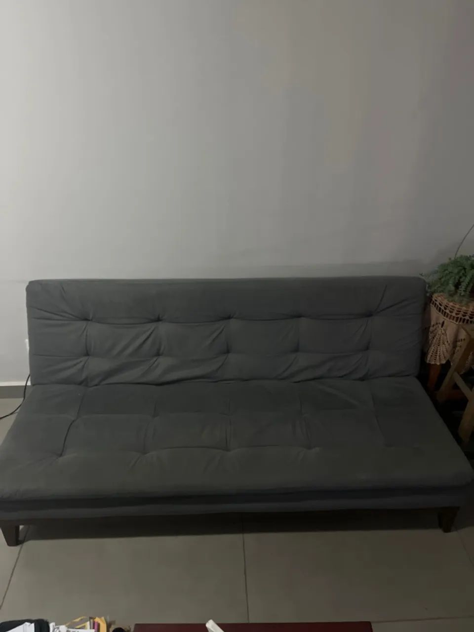 Sofá Cama Cinza - Conforto e praticidade! - Foto 2