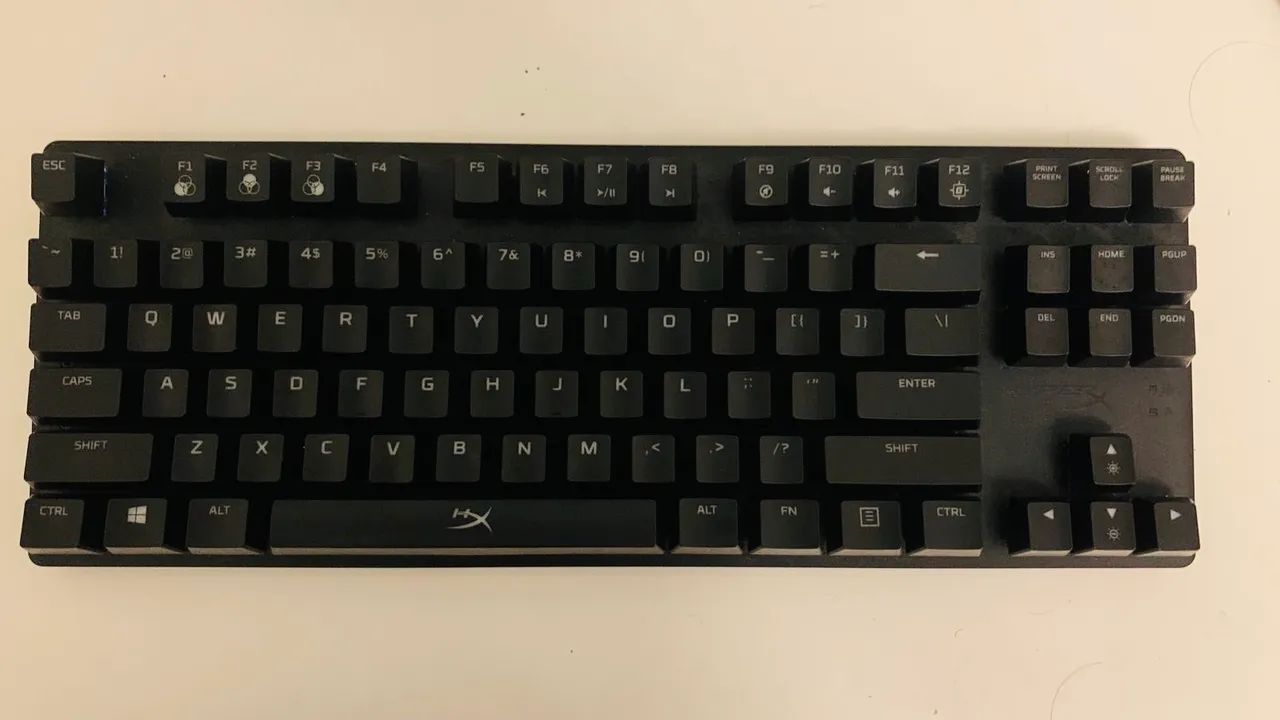 Teclado Mecânico HyperX Alloy Origins Core switch blue RGB  - Foto 4