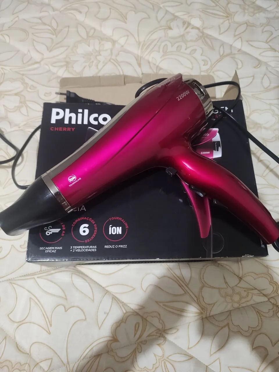 Secador de Cabelo Philco Cherry 2200W