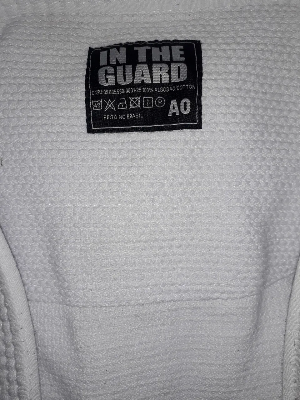 Kimono de jiu-jitsu - Tamanho A0
