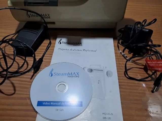 Maquina de costura profissional 12 pontos sm 520 steam max - Foto 2
