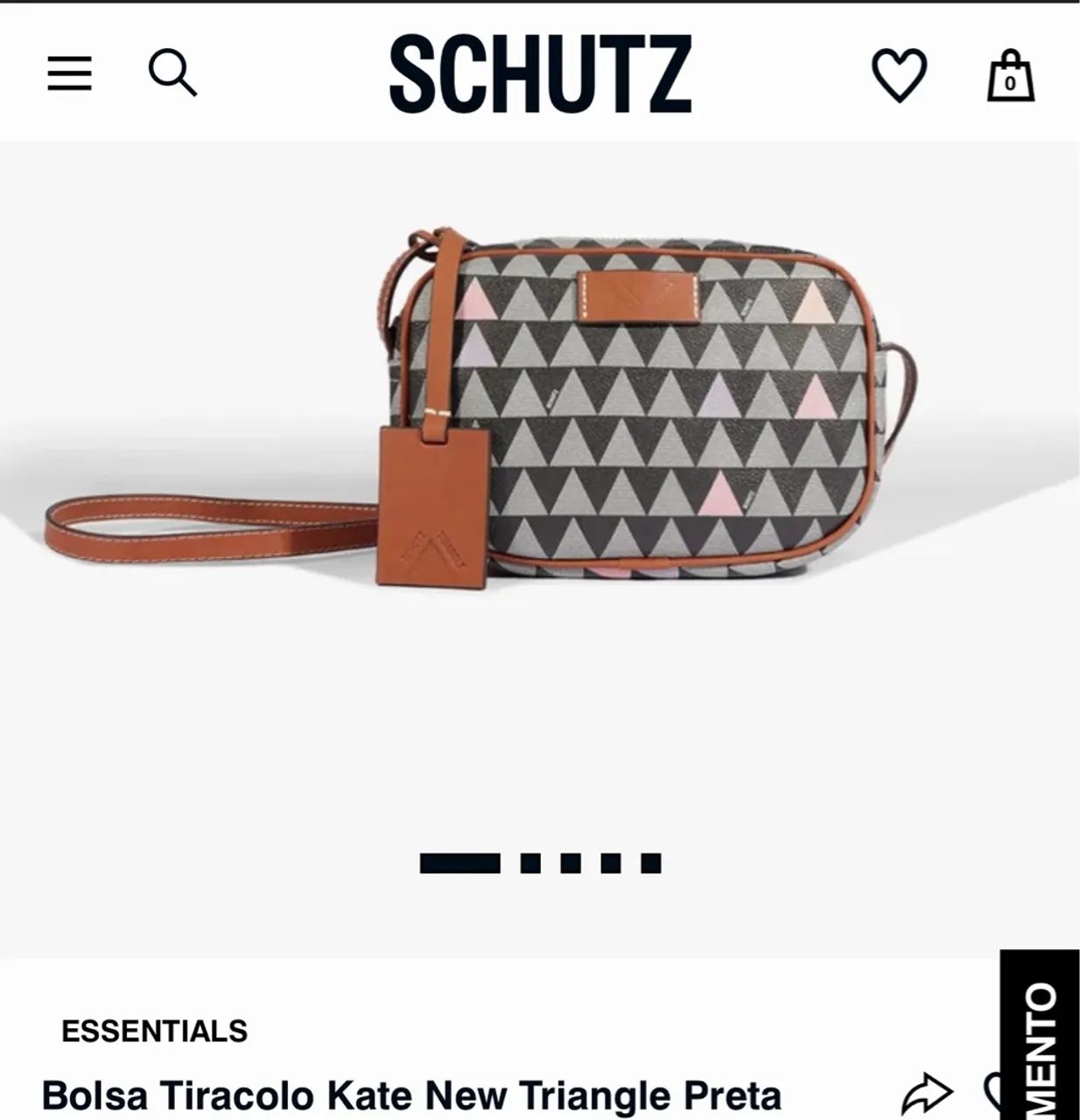 Bolsa Schutz Kate New Triangle