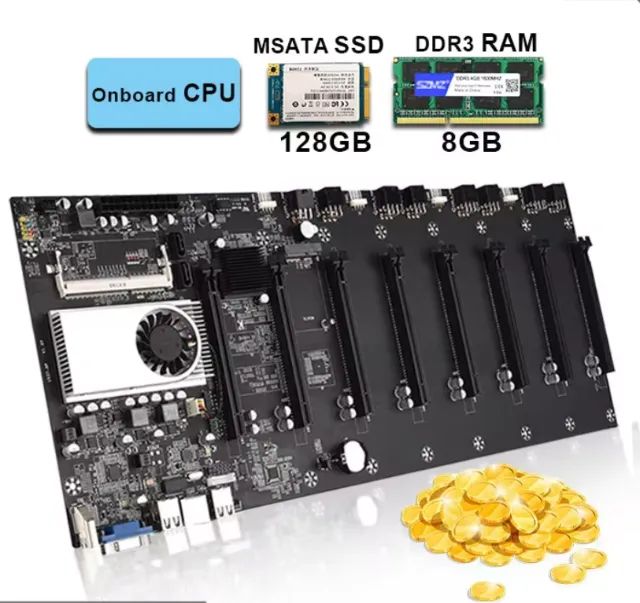 Mineração Bitcoin 8 Slots GPU SZMZ-BTC-T37