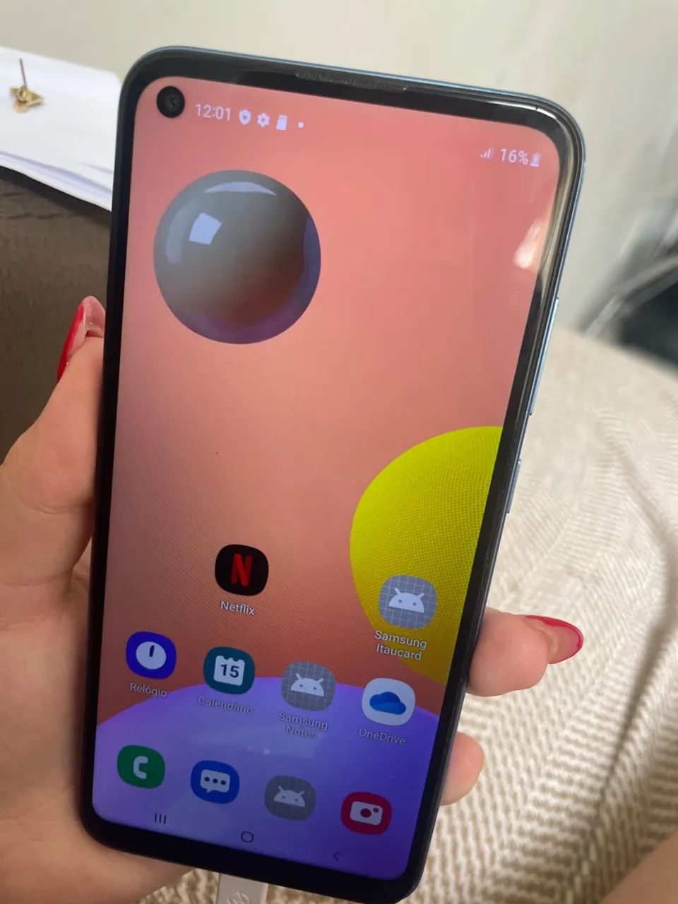 Samsung A11, sem marcas de uso, apenas um dono - Foto 4