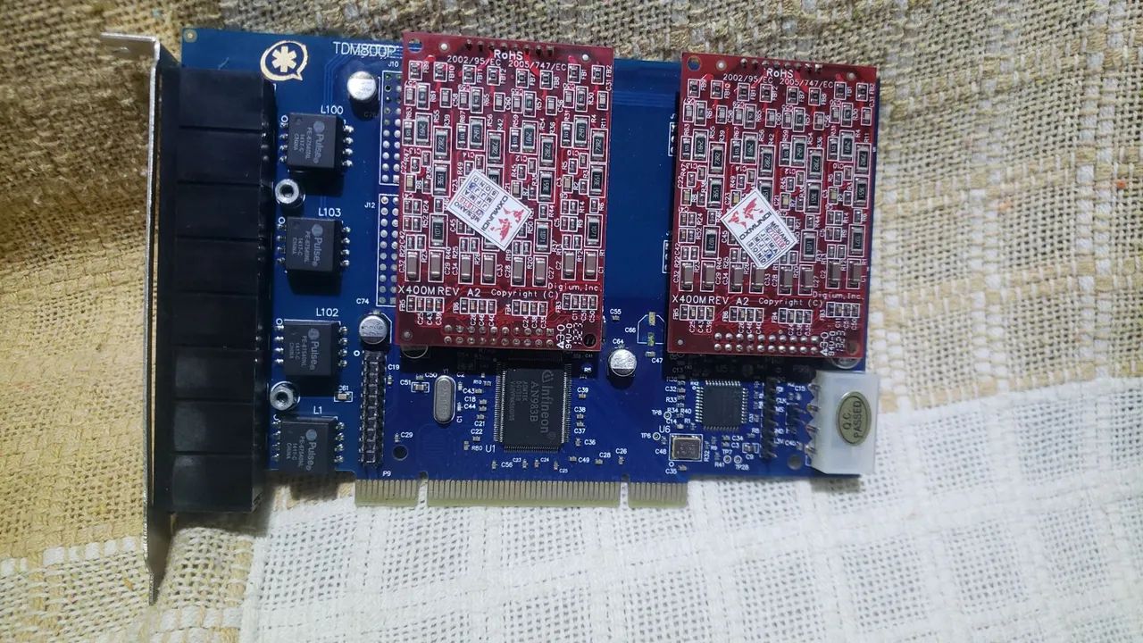 Placa de Rede Wildcard TDM800P - Foto 3