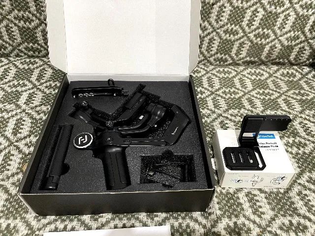FeiyuTech SCORP-C Estabilizador de câmera e placa liberação rápida vertical - Foto 3