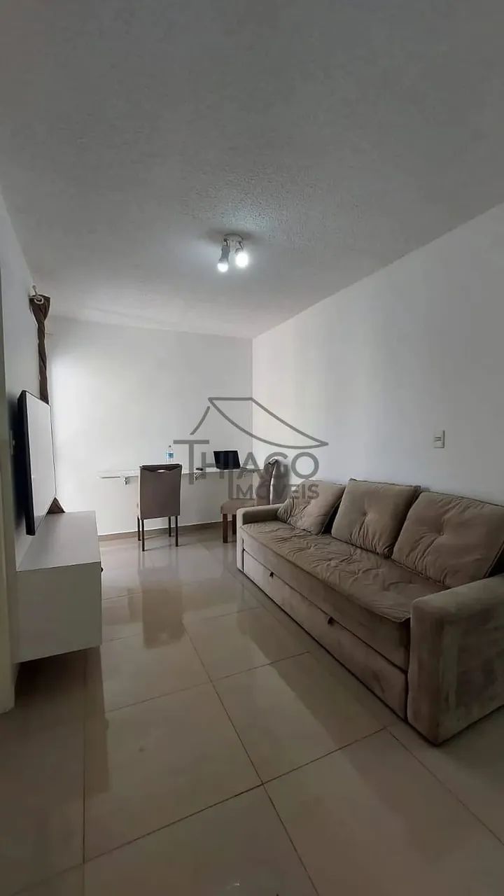 Apartamento à venda com porteira fechada, sendo 45m² com 2 dormitórios, localizado no bair - Foto 2
