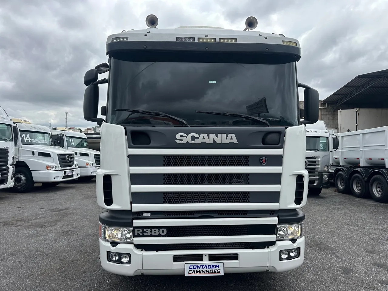 Scania R380 2006 evolução ar condicionado completa