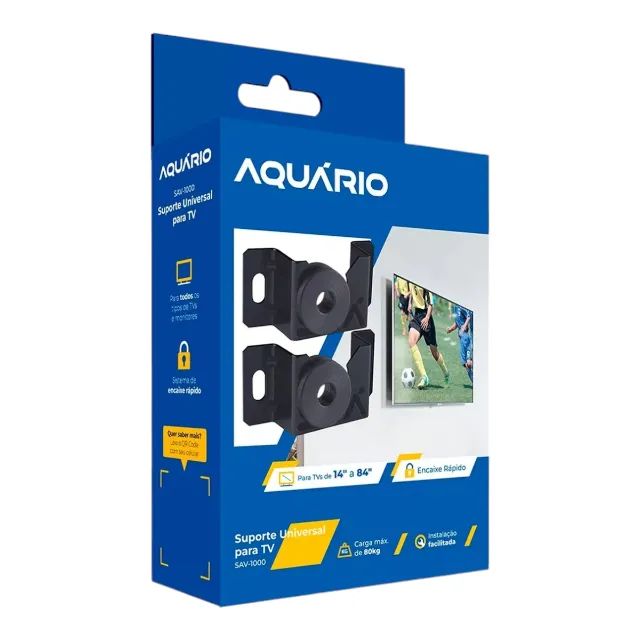 SUPORTE UNIVERSAL DE TV 14A 84 POLEGADAS AQUARIO