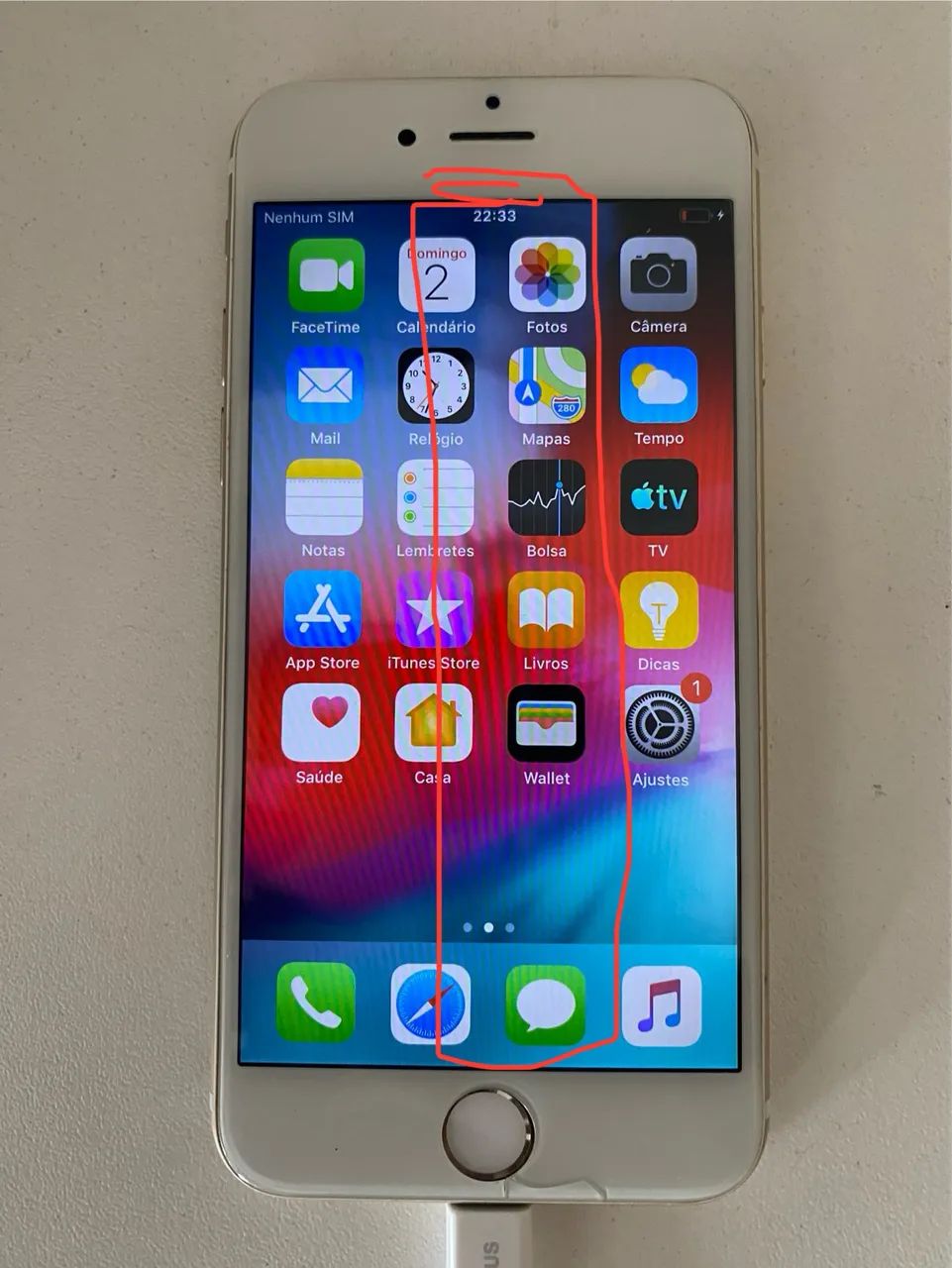 Iphone 6 com defeito no touch - Celulares e Smartphones - Floresta